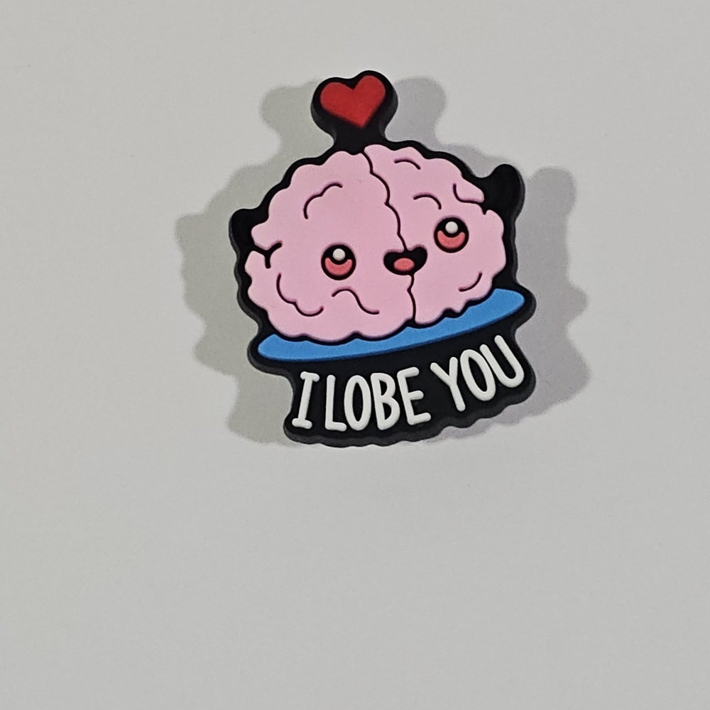 Brain Cute Funny Shoe Charm Croc Charms Clog